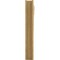 Ekena Millwork 6-in W x 32-in D x 44-in H Funston Slat Rough Cedar Woodgrain TimberThane Outlooker, Primed Tan OUTUR060X32X44FST24RCPR - alternate 2